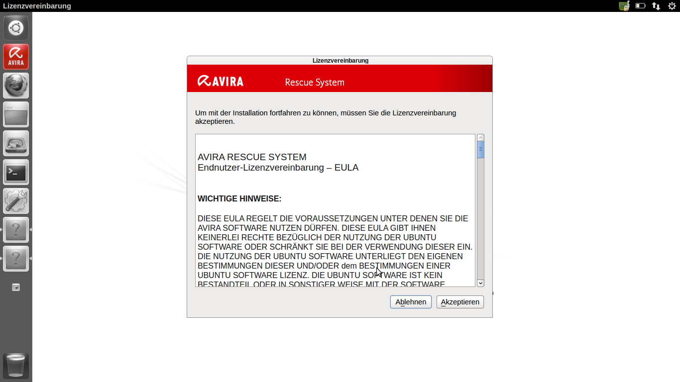 Avira Rescue No.2