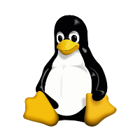 Tux, das Maskottchen von Linux