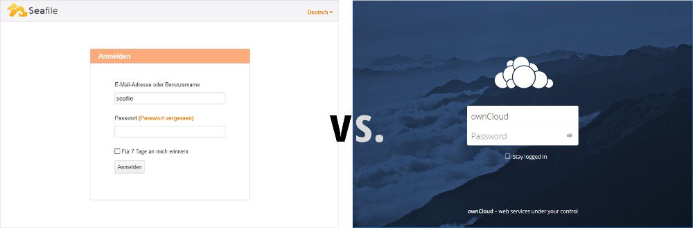 Seafile und ownCloud sind beides private Cloud Lösungen. Seafile und ownCloud sind beides private Cloud Lösungen.