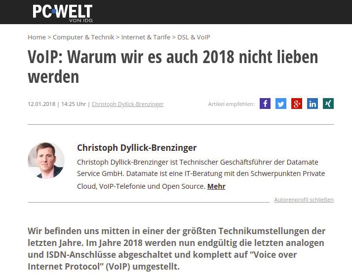 VoIP: Warum wir es auch 2018 nicht lieben werden