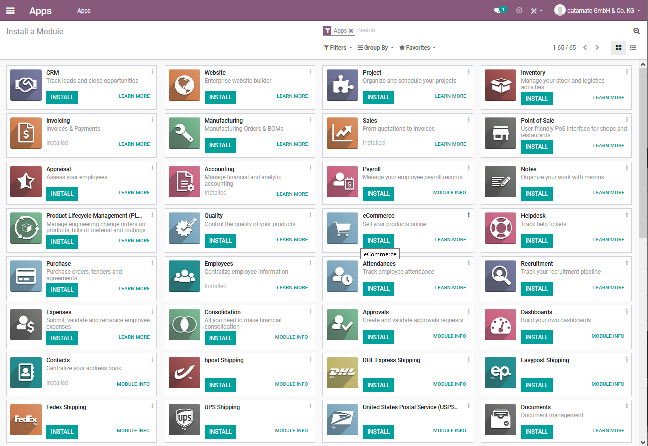 Odoo Apps